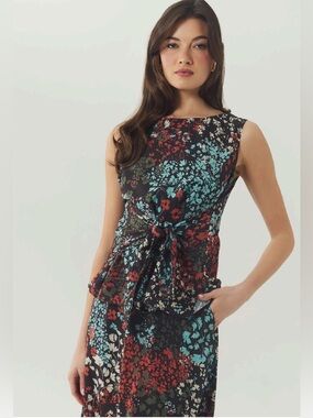 NWT Hutch Irisa Reversible Bow Top Sample Small SAMPLE
